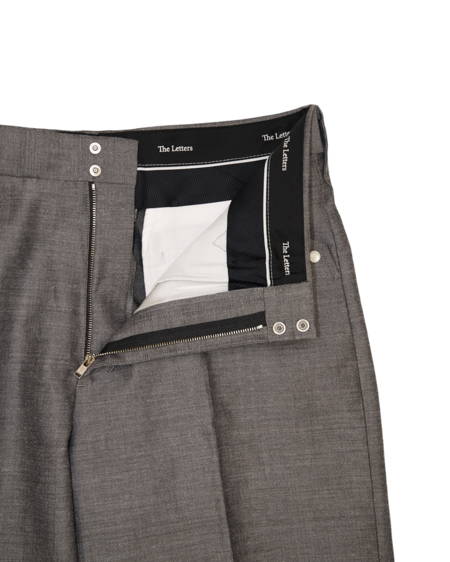WESTERN STRAIGHT TROUSERS -WOOL RAMIE MINI HB-