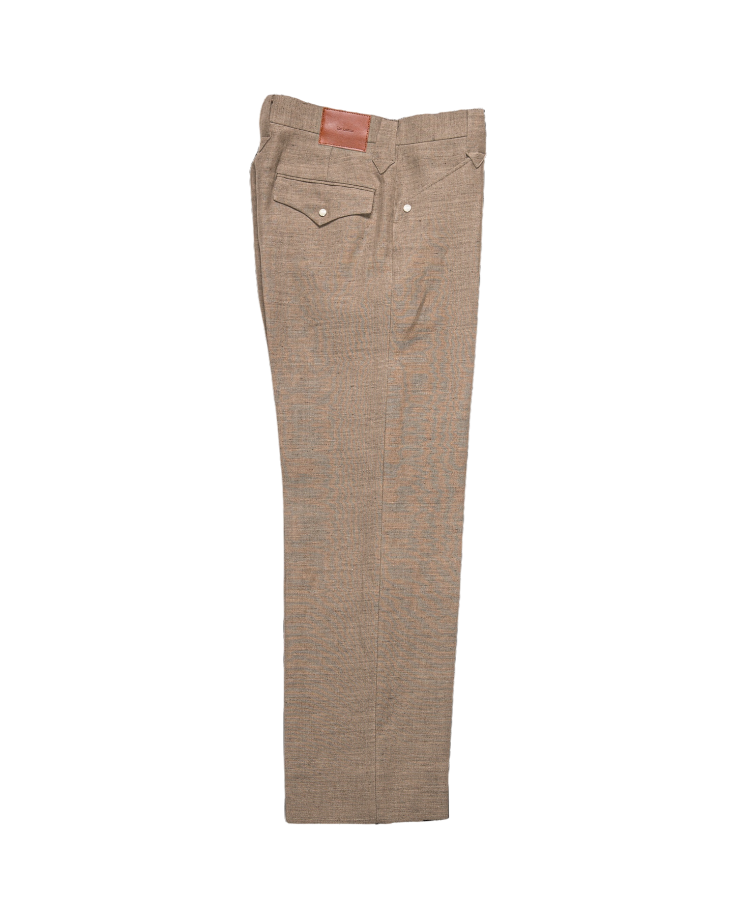 WESTERN STRAIGHT TROUSERS -RAYON RAMIE GABARDINE-