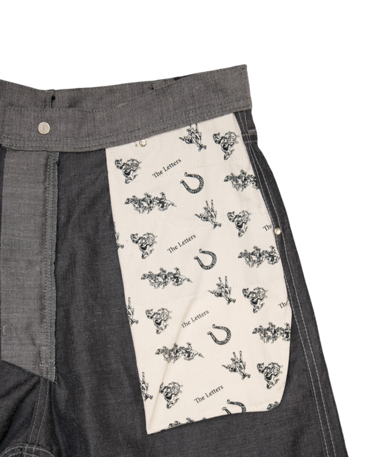 WORKERS WIDE PANTS -WOOL RAMIE MINI HB-