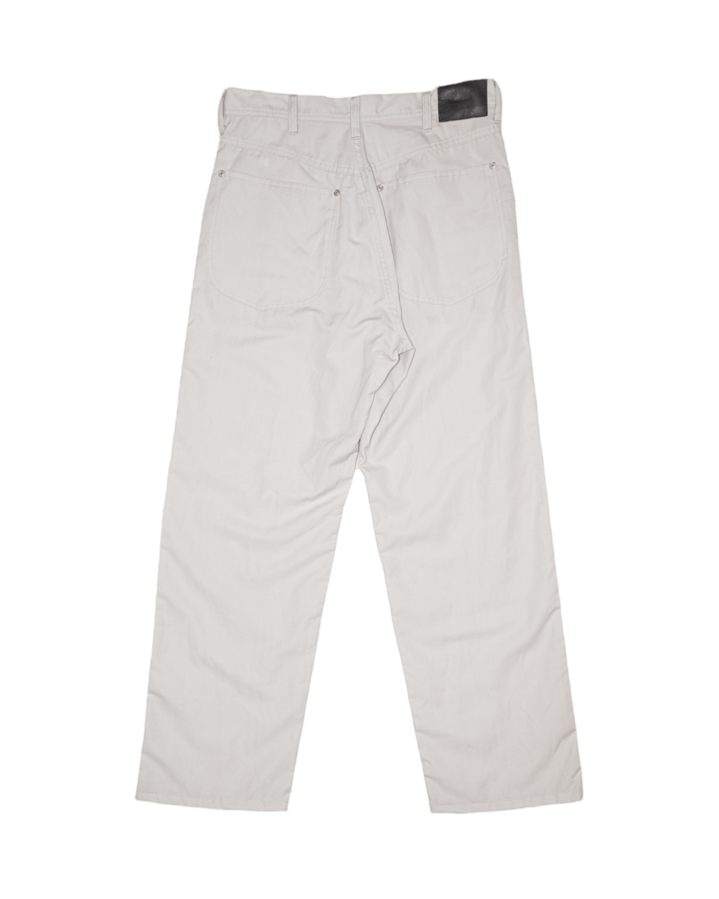 WORKERS WIDE PANTS -WOOL RAMIE MINI HB-