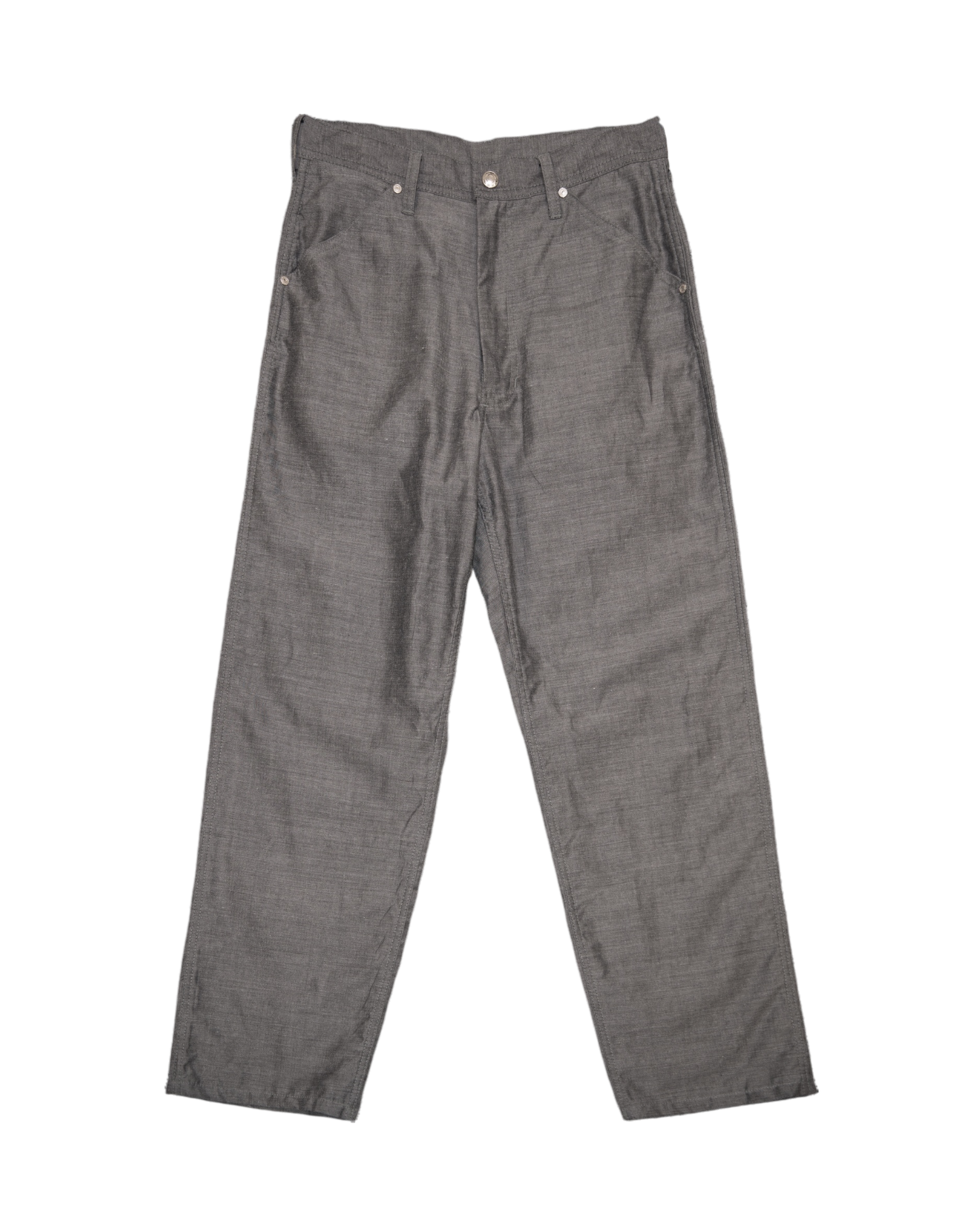WORKERS WIDE PANTS -WOOL RAMIE MINI HB-