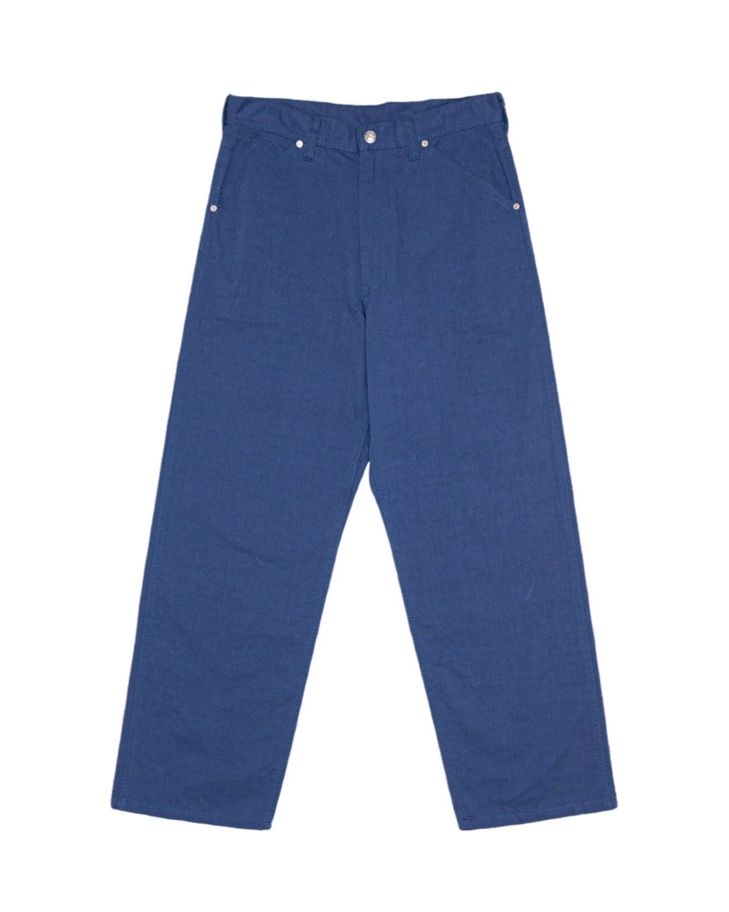 WORKERS WIDE PANTS -COTTON LINEN TWILL-