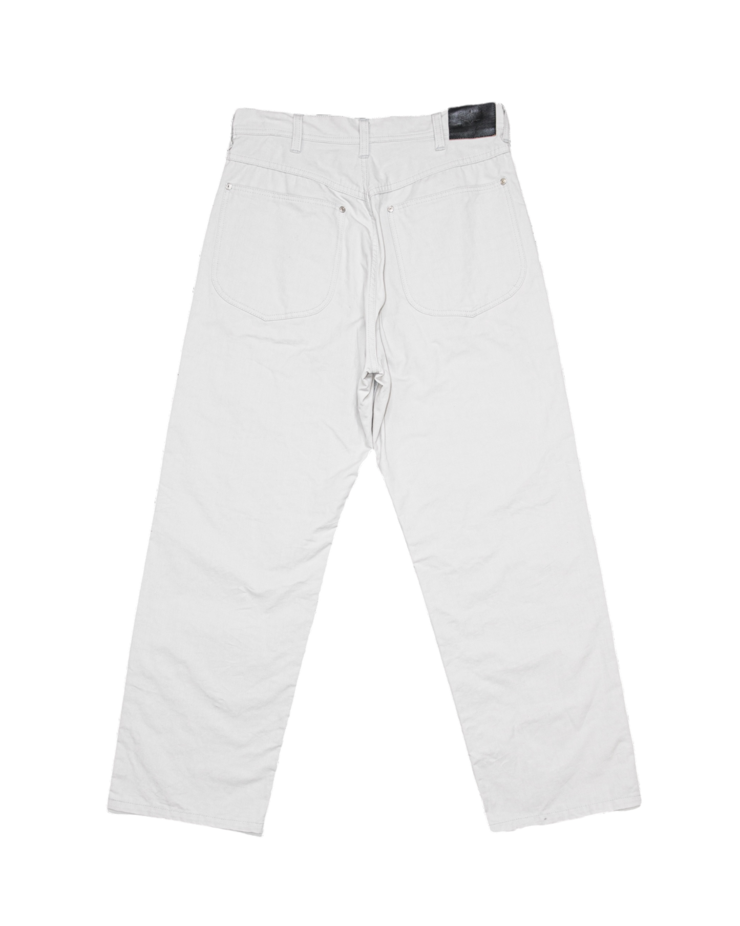 WORKERS WIDE PANTS -COTTON LINEN TWILL-