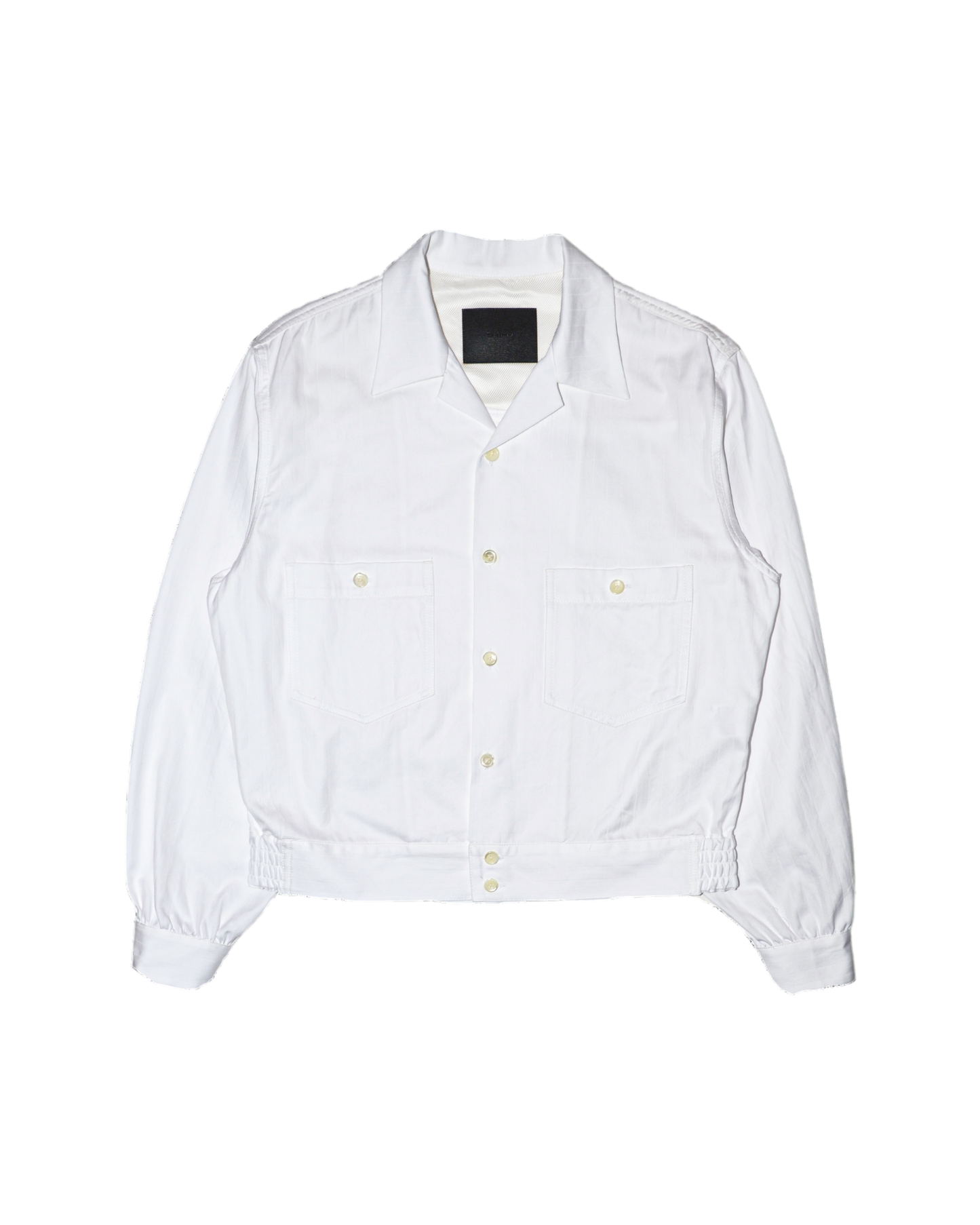 DEAN SHIRT -COTTON DOBBY HERRINGBONE-