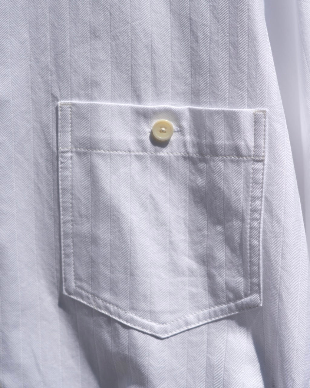 DEAN SHIRT -COTTON DOBBY HERRINGBONE-