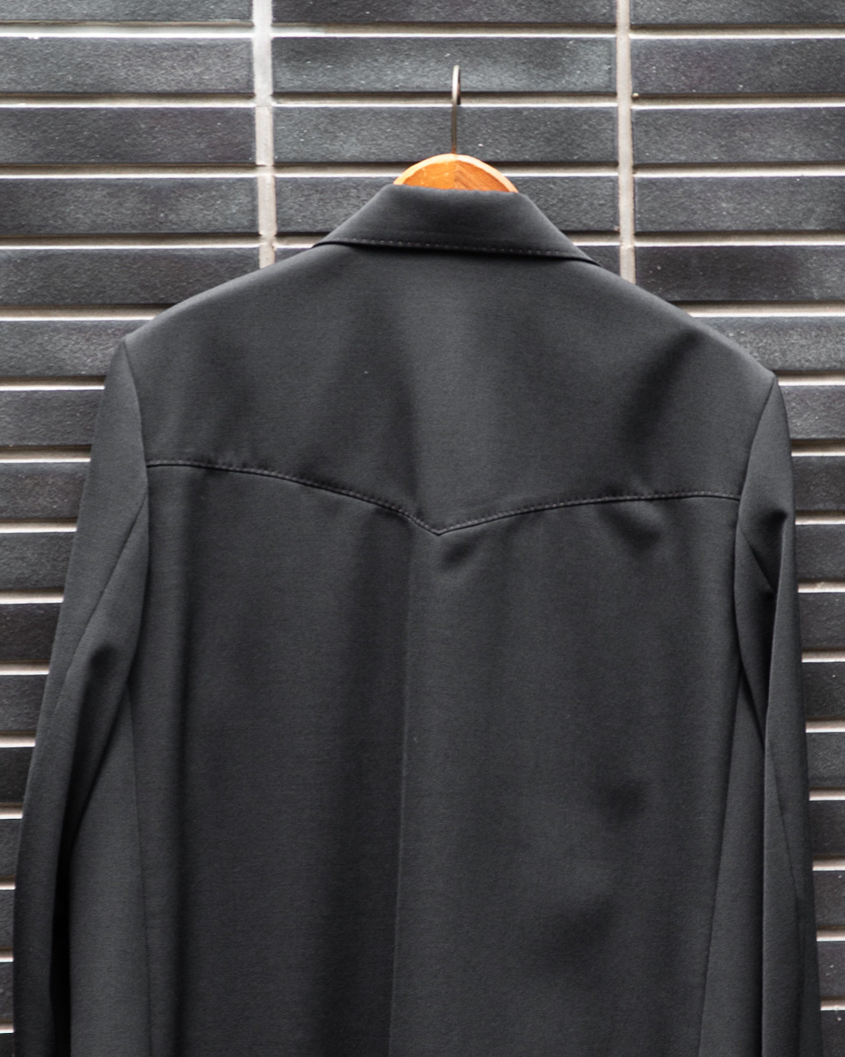 HOLLYWOOD WESTERN JACKET -HARD TWIST YARN WOOL-