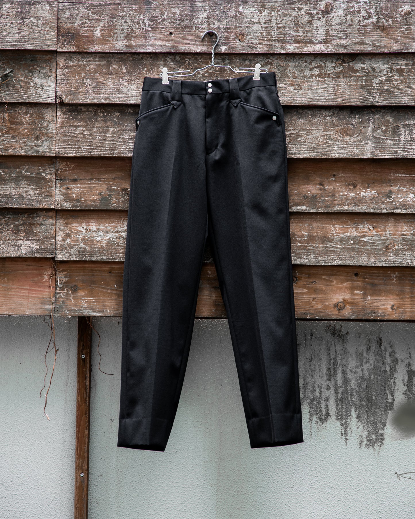 WESTERN TROUSERS -HARD TWIST YARN WOOL-