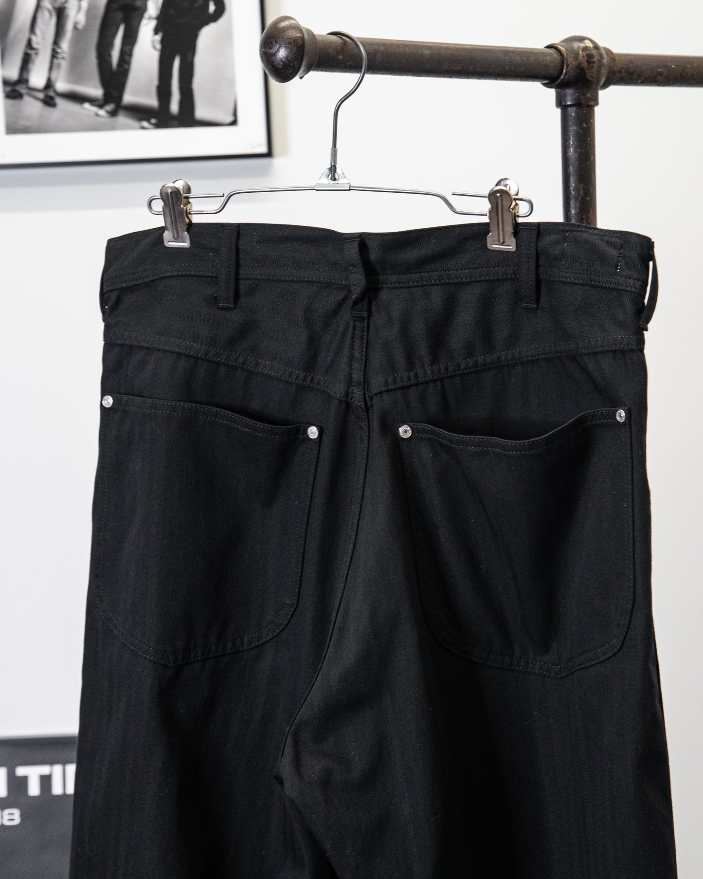 WORKERS PANTS -COTTON HERRINGBONE-