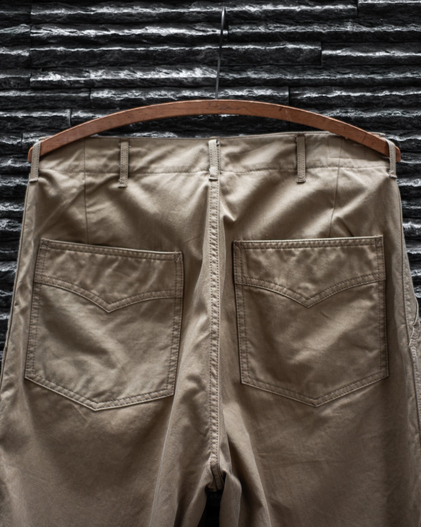 BAKER PANTS -SLUB COTTON TWILL-