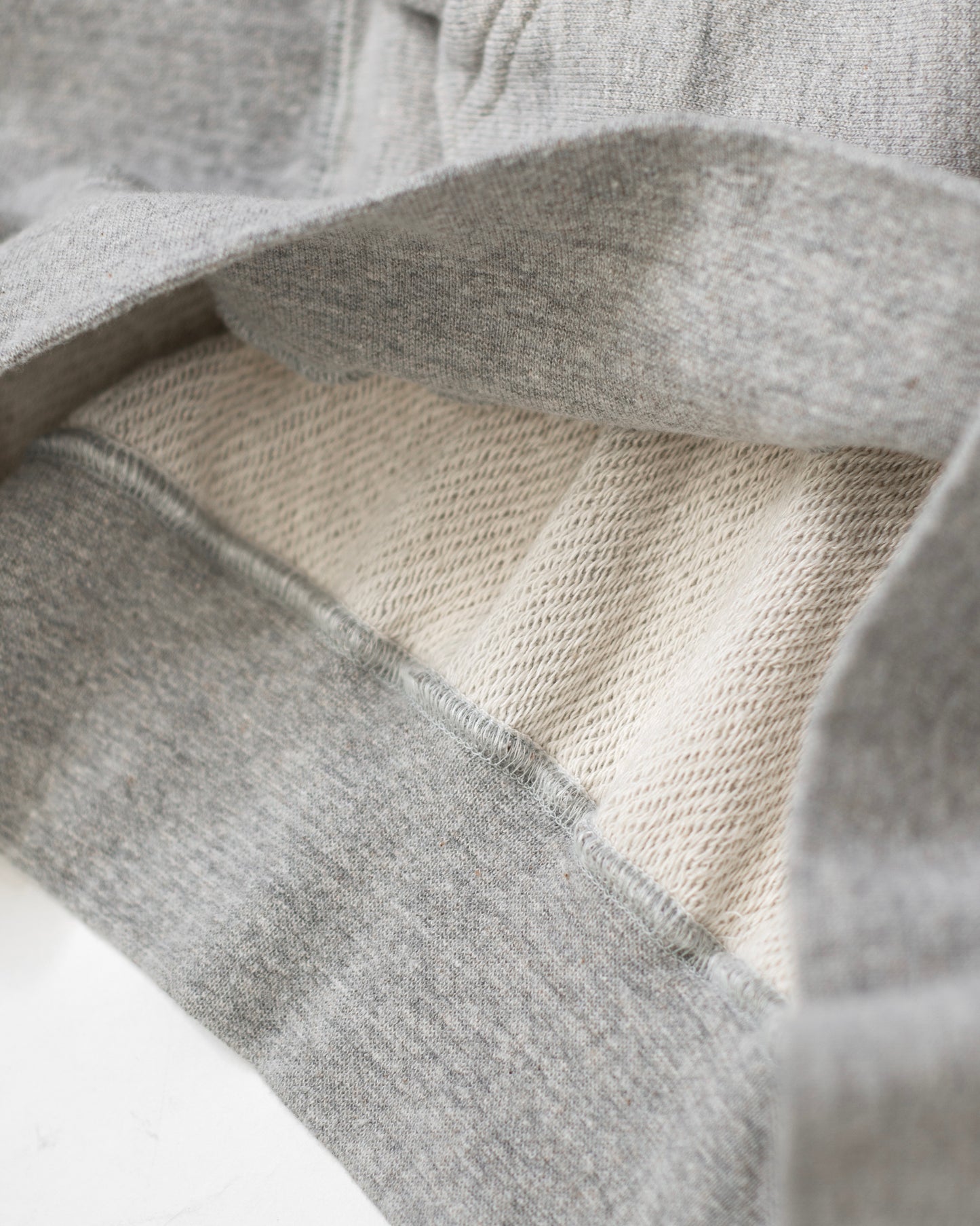 SWEATSHIRT HOODIE -LOOPWHEEL FLEECE COTTON RAYON-