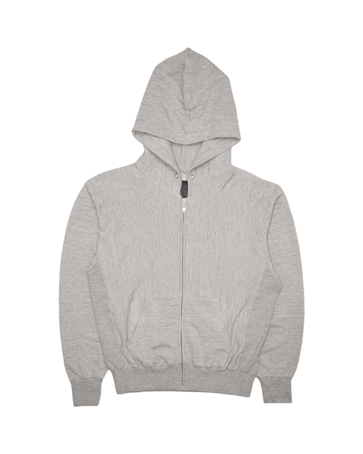 SWEAT ZIP-UP HOODIE -LOOPWHEEL FLEECE COTTON RAYON-