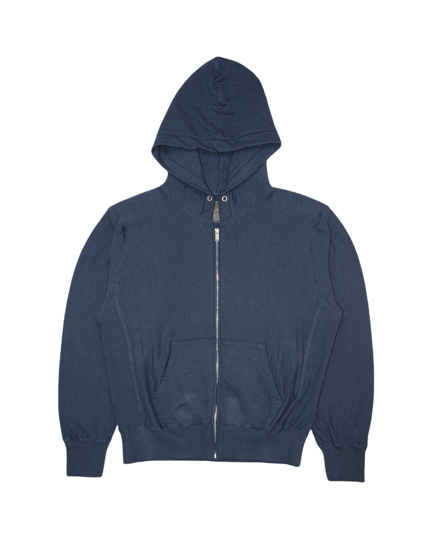 SWEAT ZIP-UP HOODIE -LOOPWHEEL FLEECE COTTON RAYON-