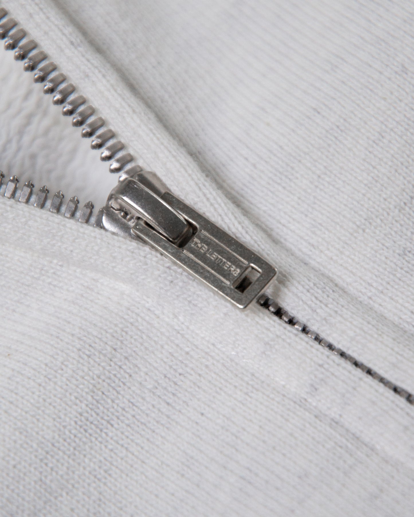 SWEATSHIRT ZIP-UP HOODIE -LOOPWHEEL FLEECE COTTON-