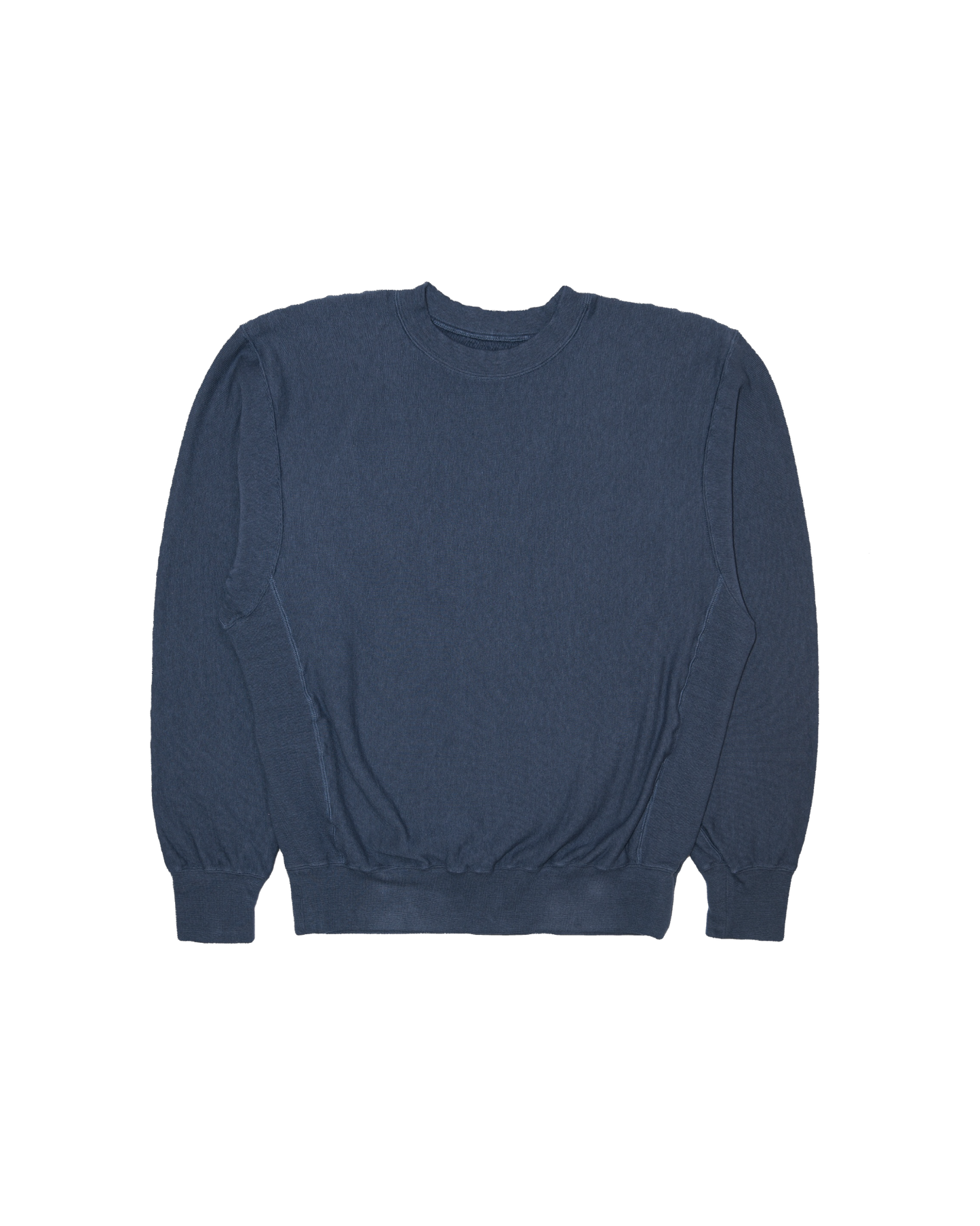 CREW NECK SWEAT SHIRT -LOOPWHEEL FLEECE COTTON RAYON-