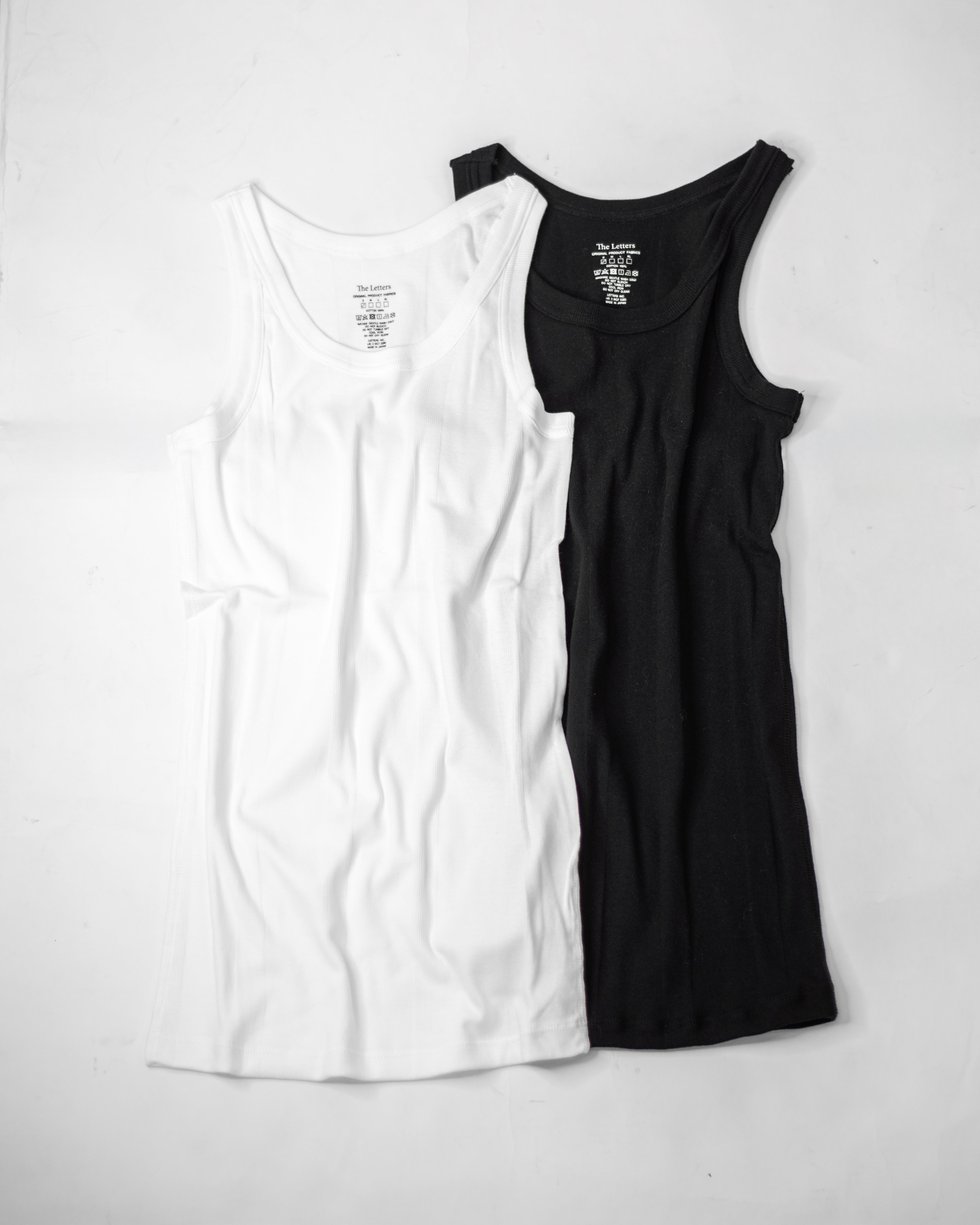 STANDARD RIB TANK -RANDOM TELECO COTTON- – The Letters