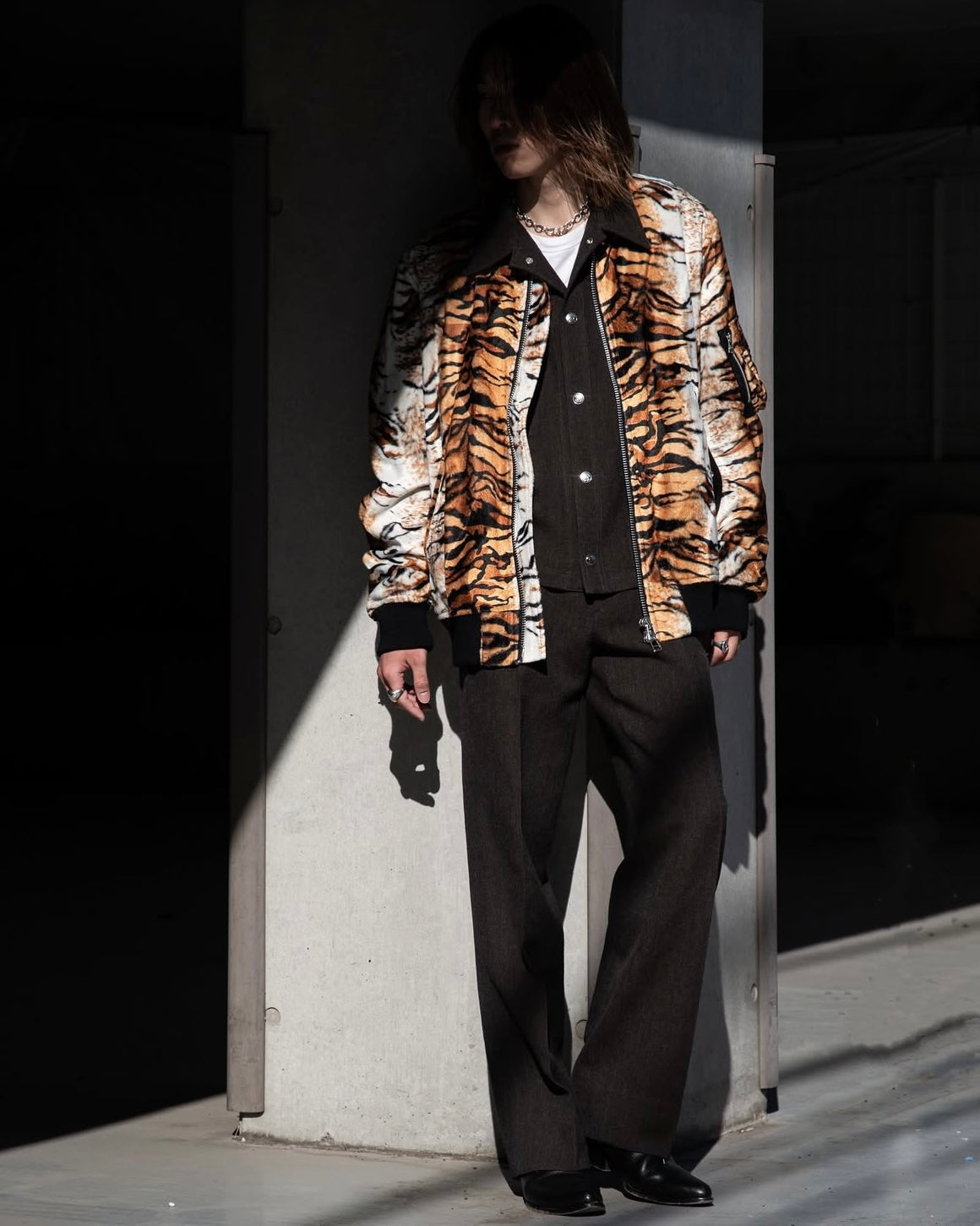 OLD PARK / FLIGHT JACKET / TIGER