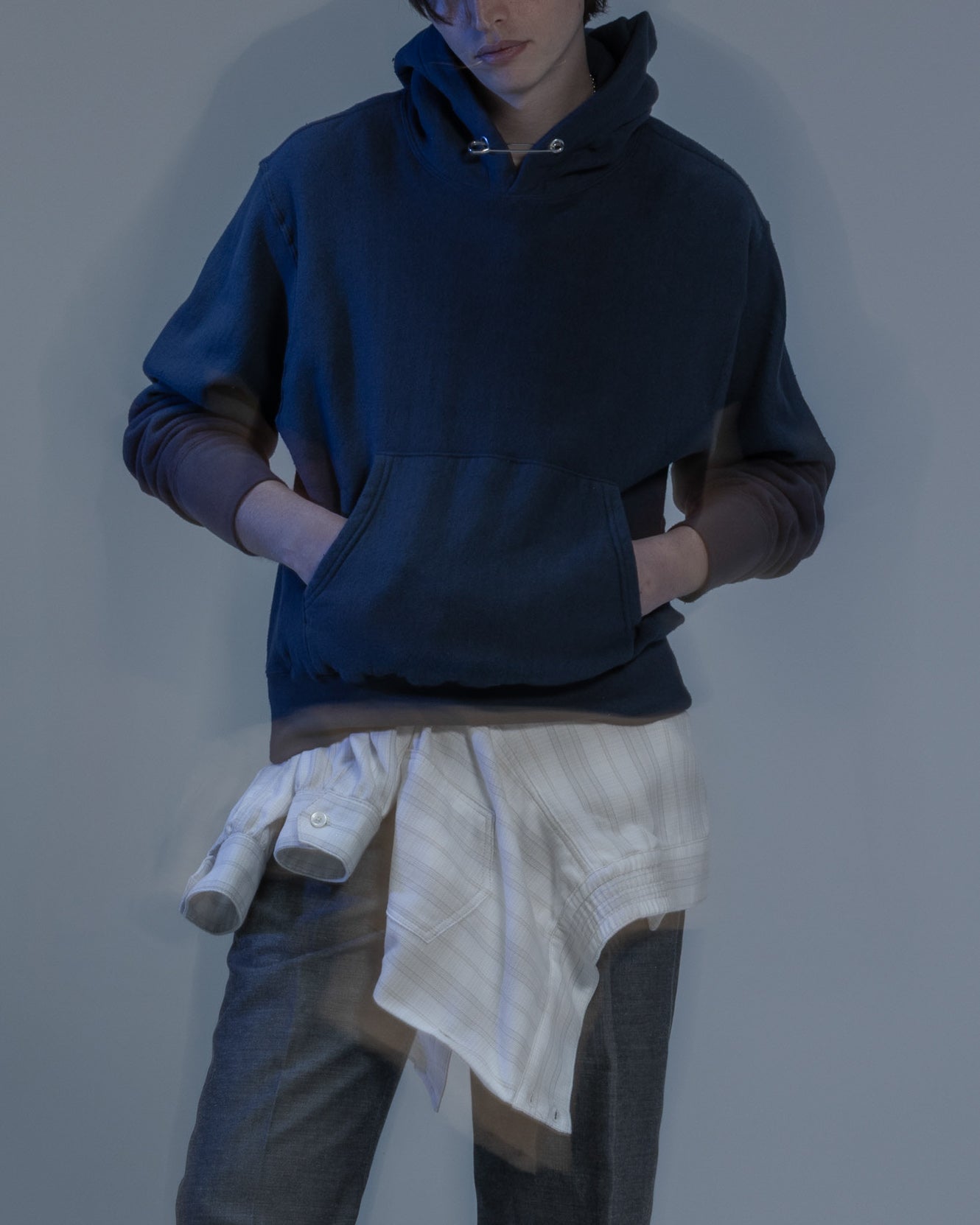 DEAN SHIRT -OMBRE CHECK COTTON-