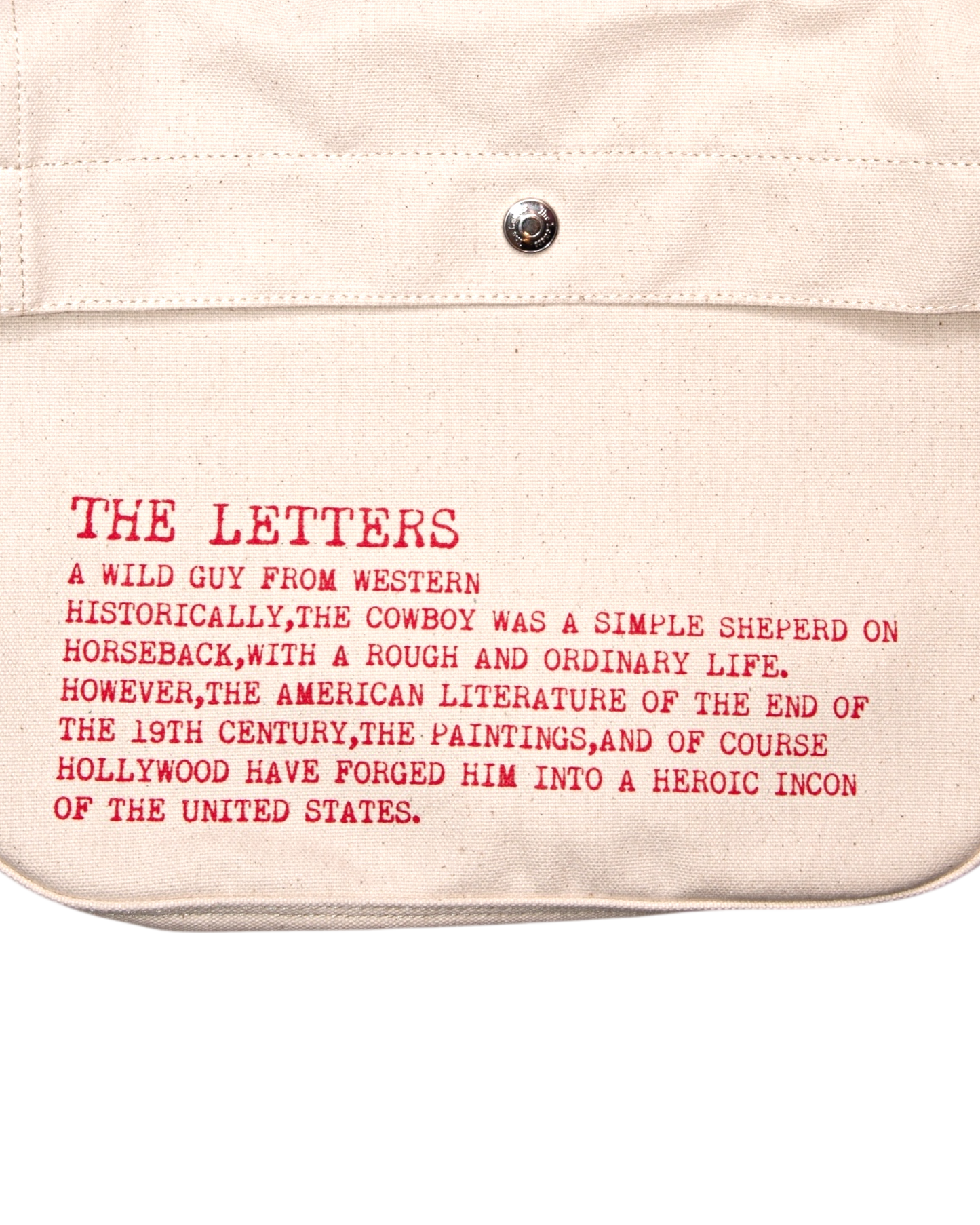 SMALL MESSENGER BAG -CANVAS COTTON-