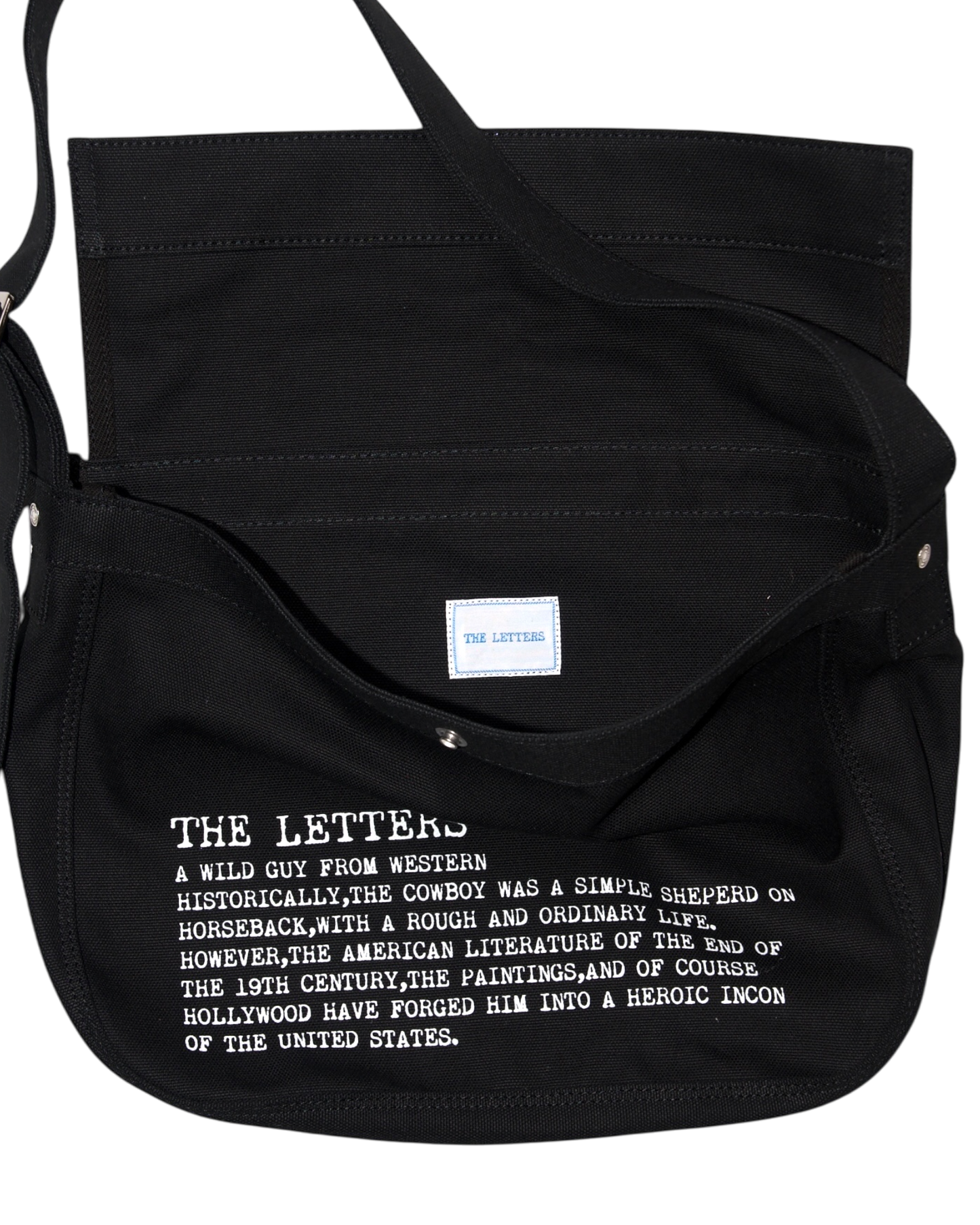 SMALL MESSENGER BAG -CANVAS COTTON-