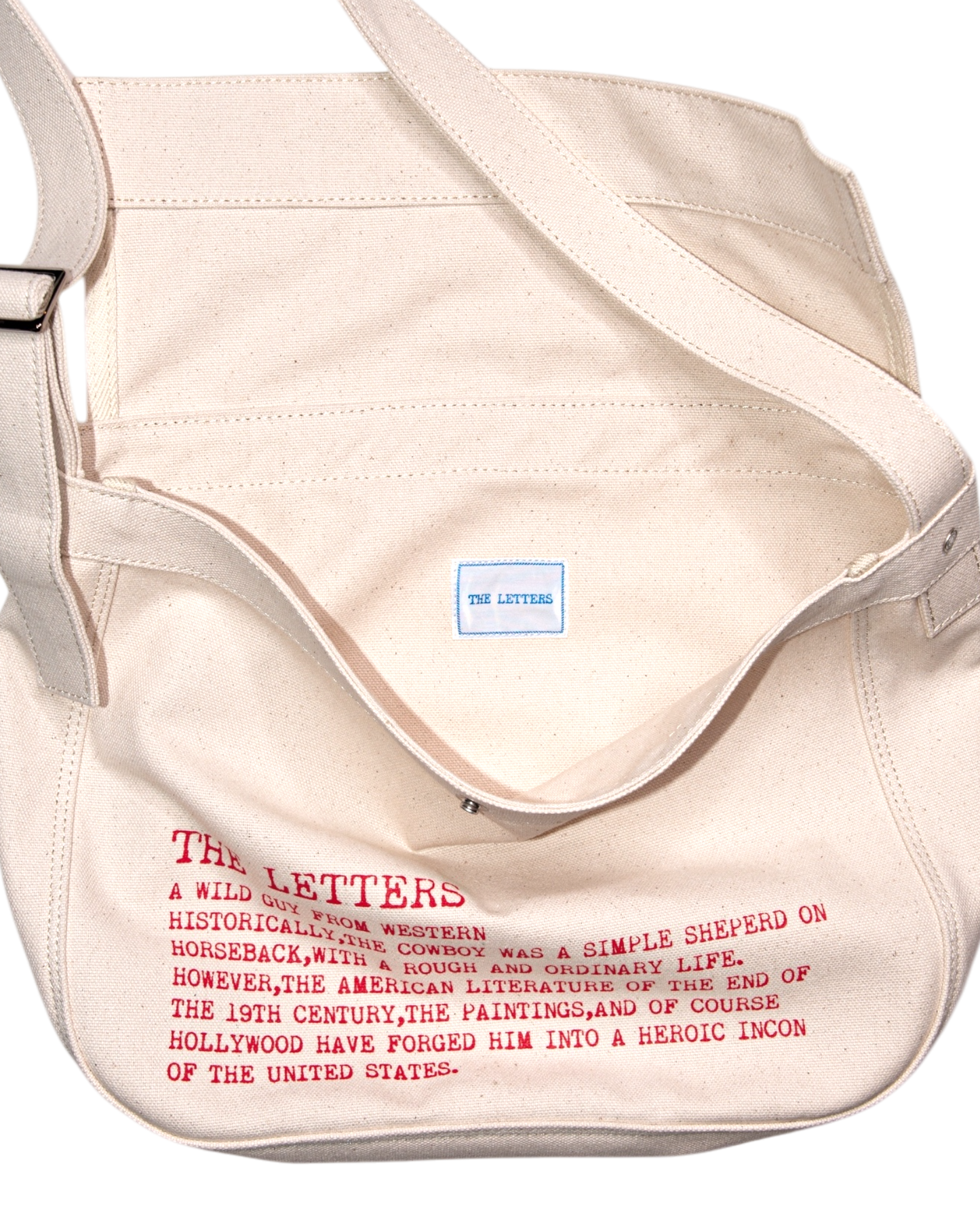 SMALL MESSENGER BAG -CANVAS COTTON-
