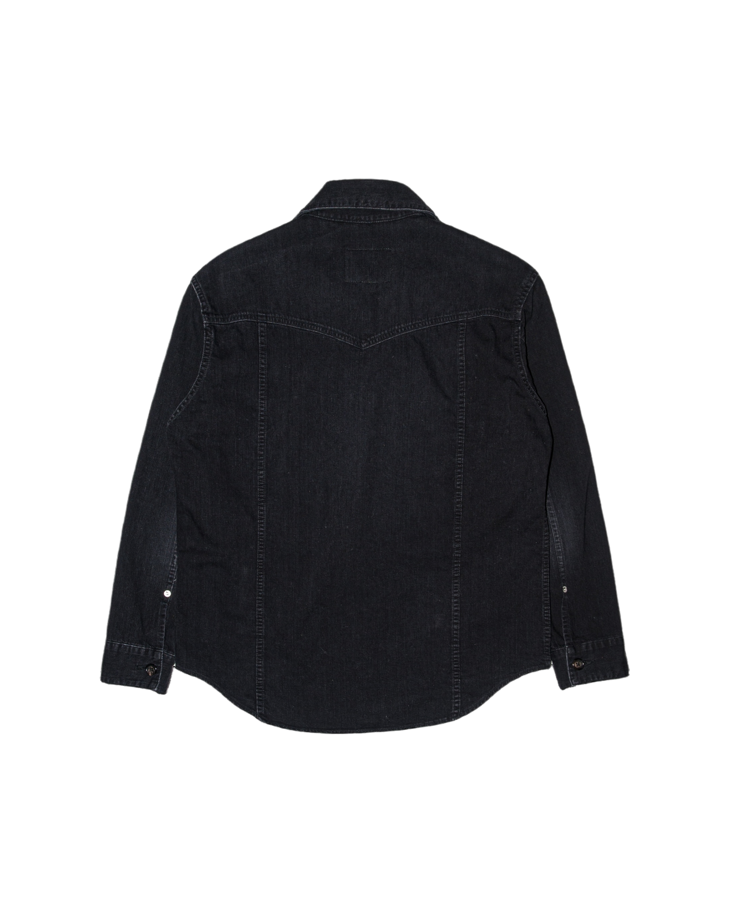 WEST COAST SHIRT -USED WASHED DENIM-