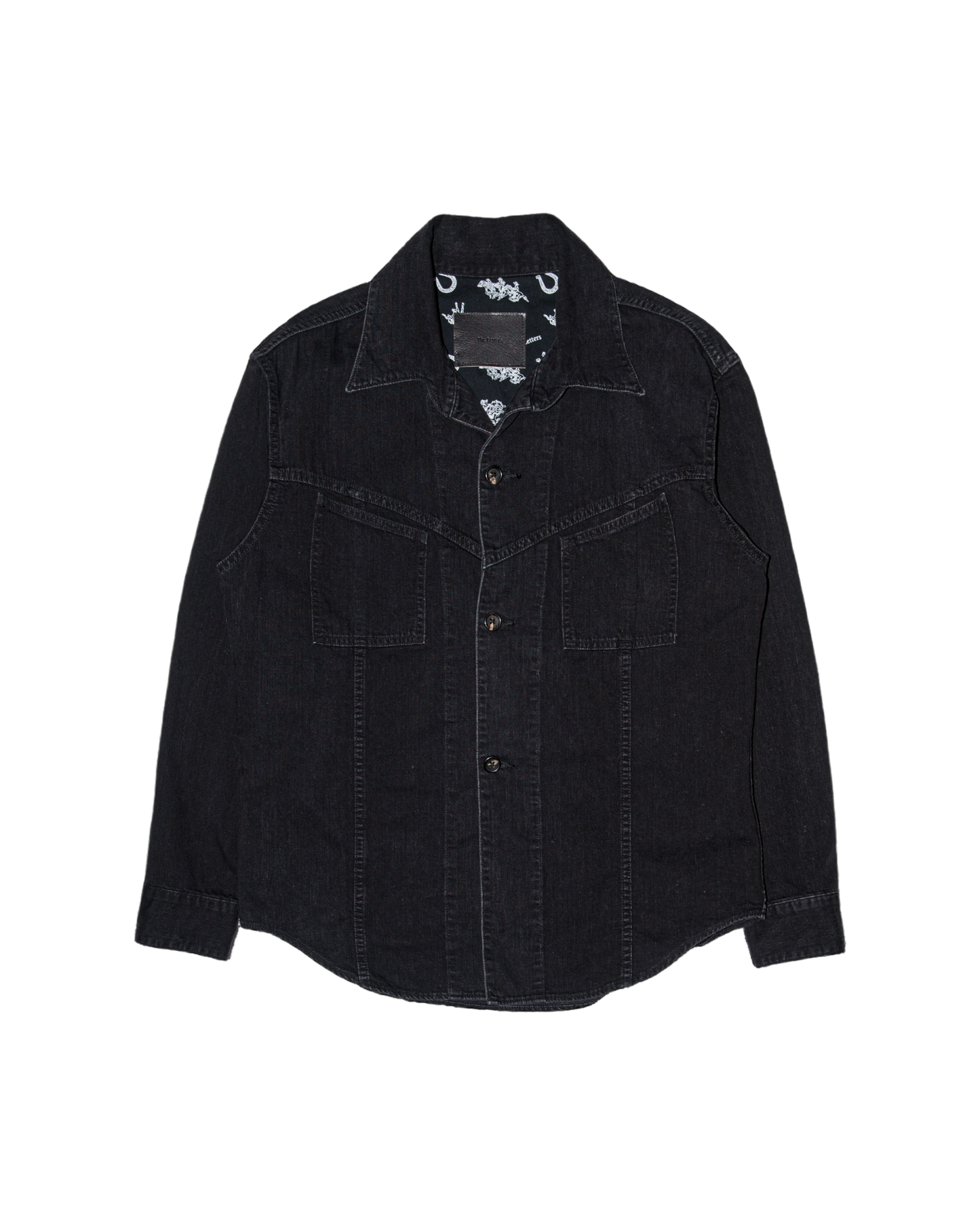 WEST COAST SHIRT -USED WASHED DENIM-