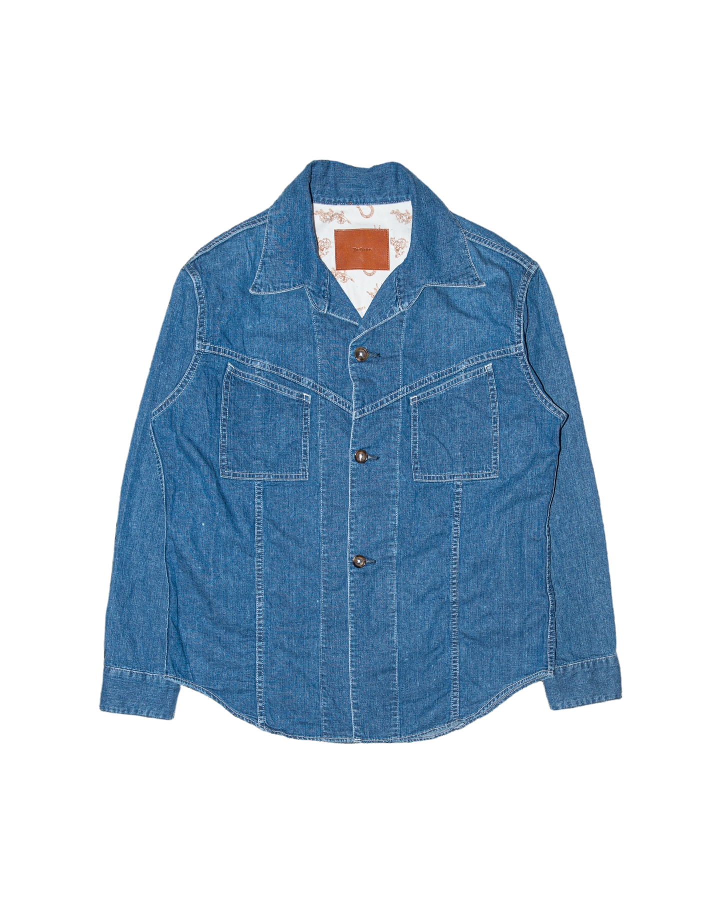 WEST COAST SHIRT -USED WASHED DENIM-