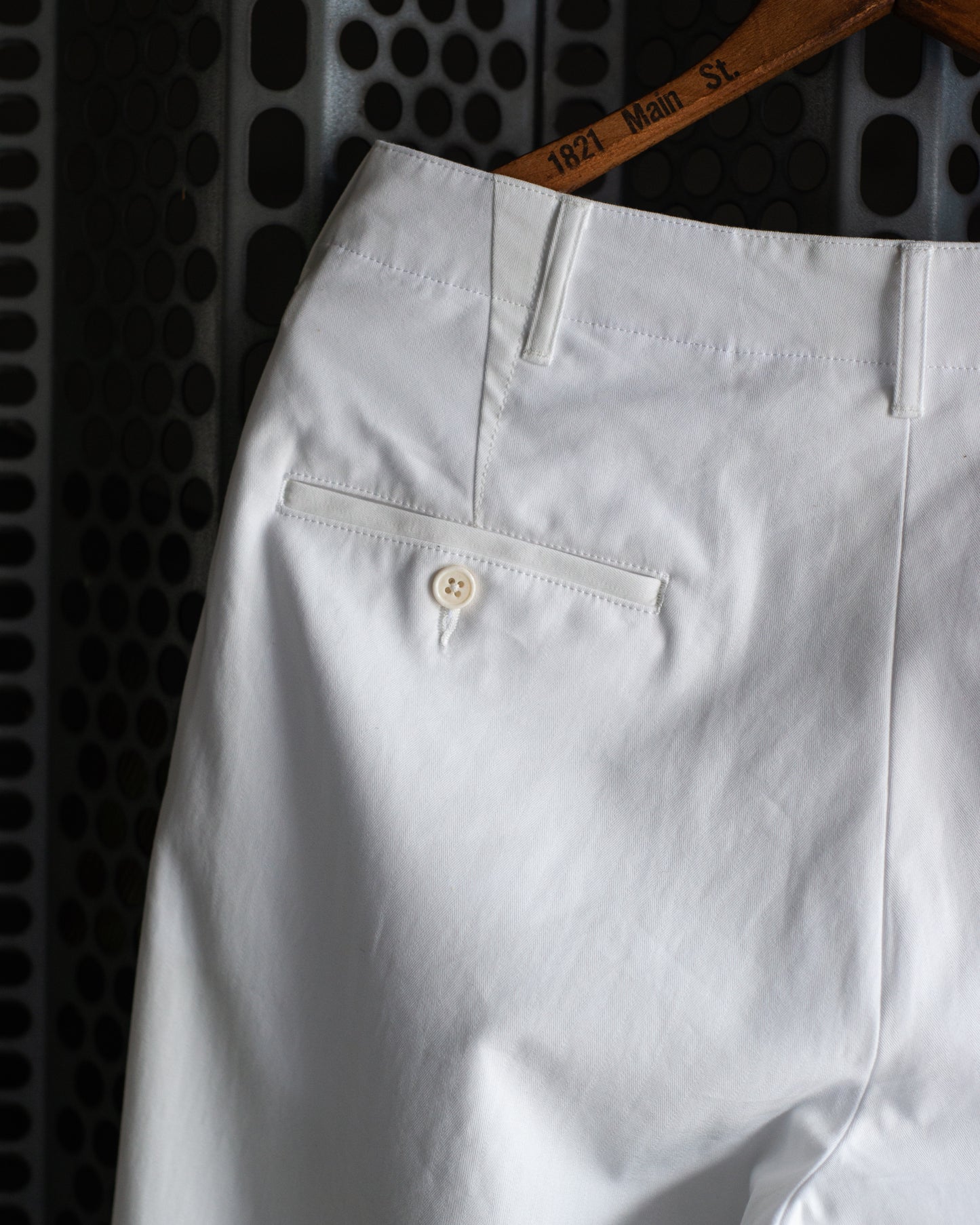 WORK TROUSERS -COTTON HERRINGBONE-