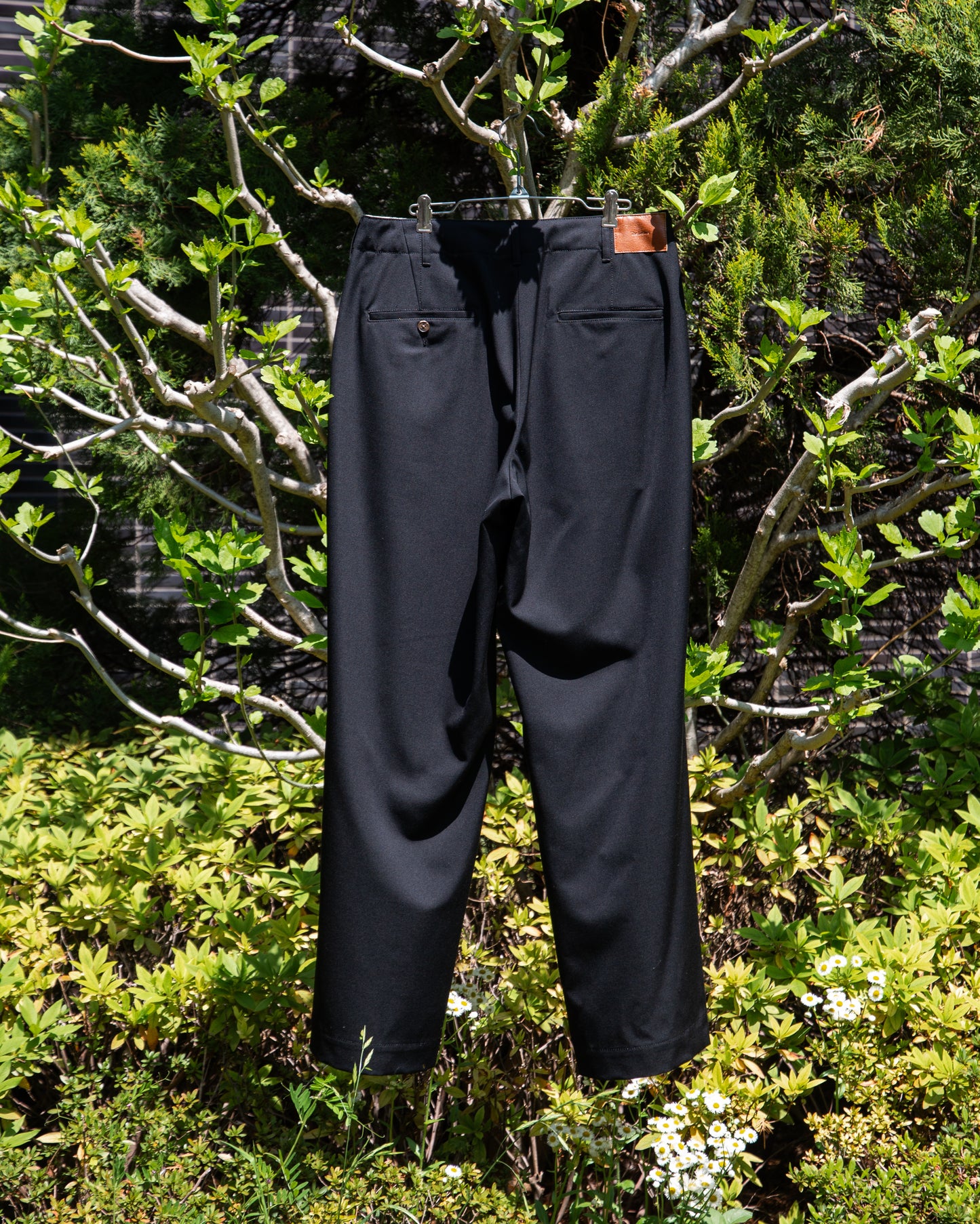 WORK TROUSERS -HARD TWIST YARN WOOL-