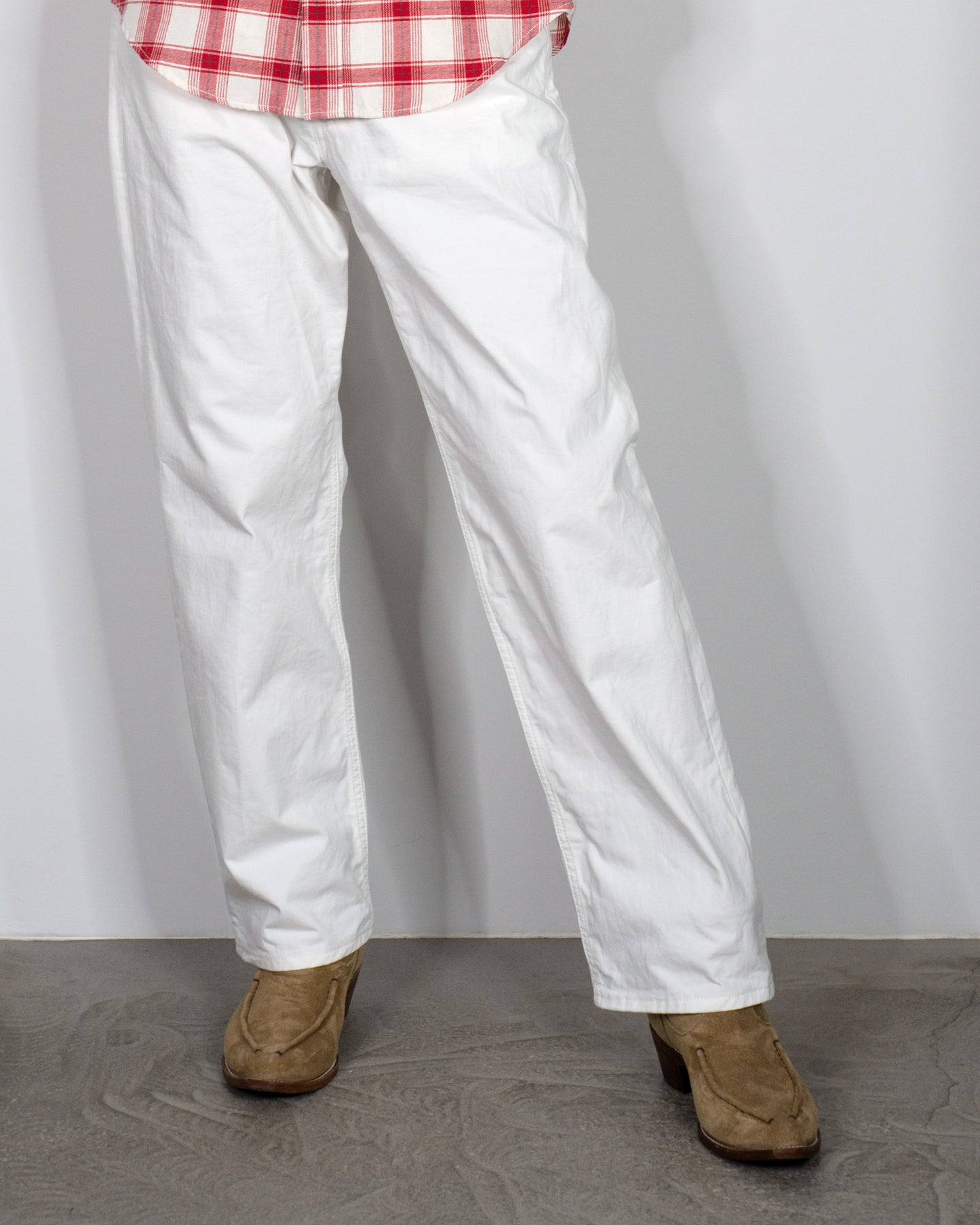 5 POCKET PANTS -SLUB COTTON TWILL-