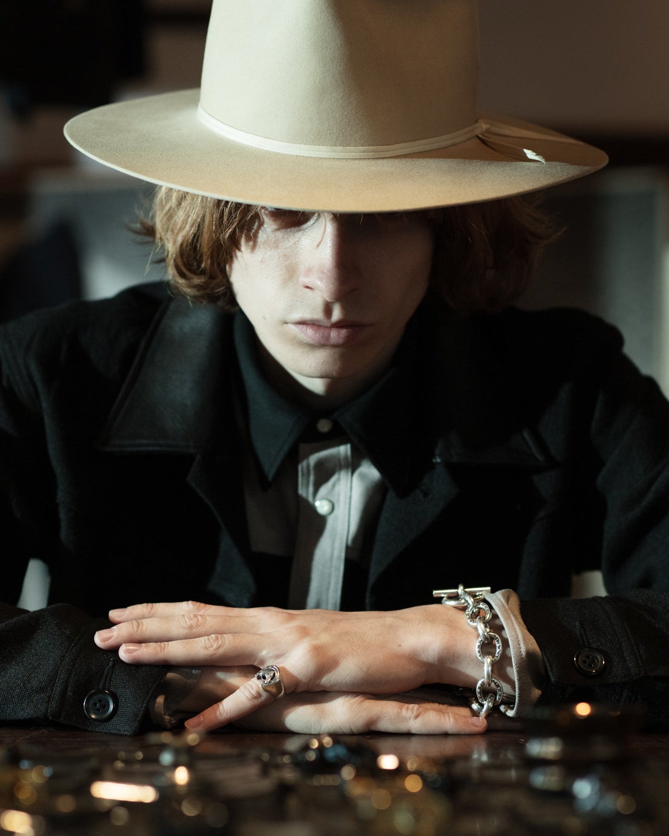 WESTERN SHORT SHIRT -RAYON GABARDINE- ※60%OFF