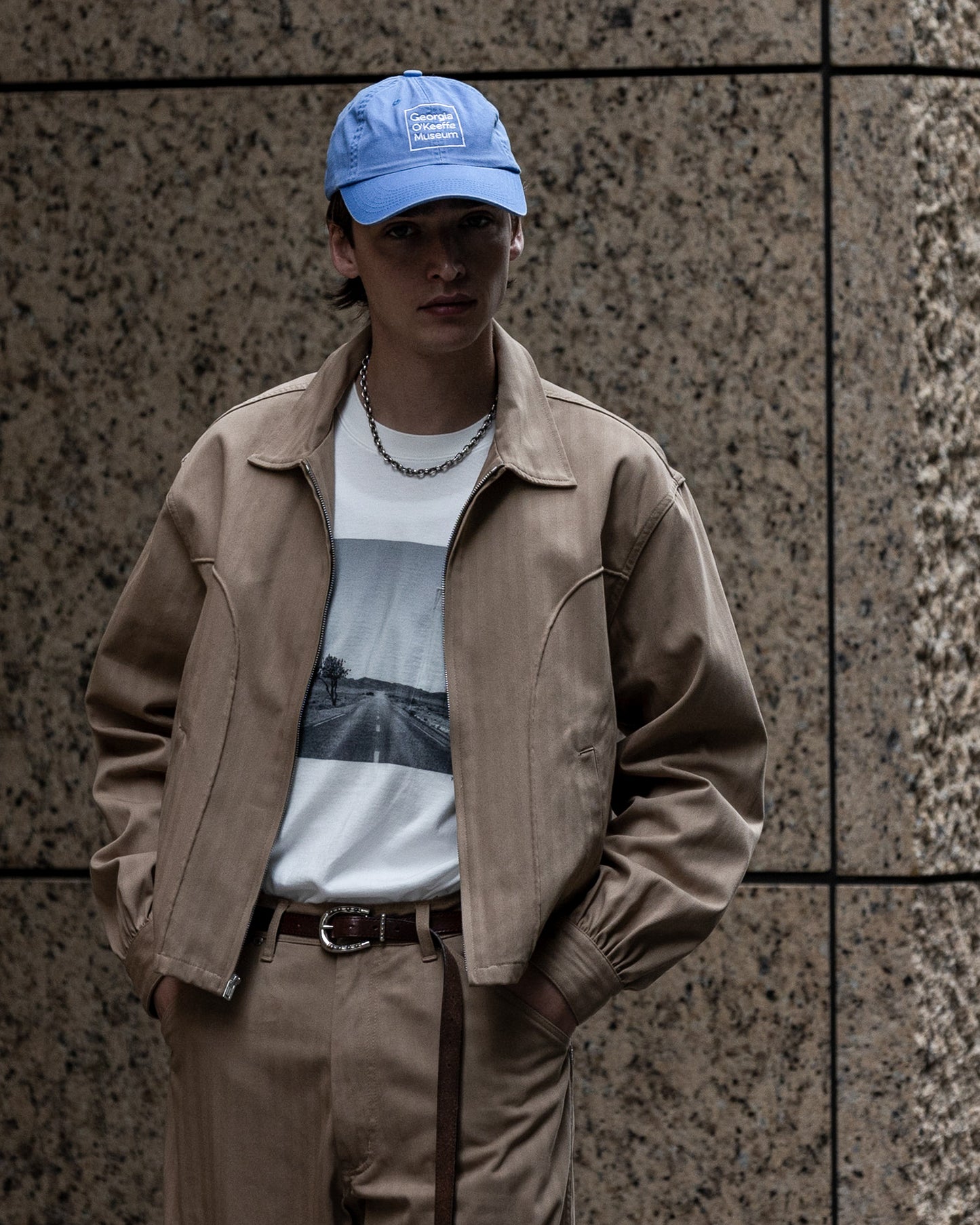 ON THE ROAD POCKET T-SHIRT