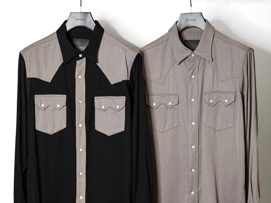 WESTERN SHIRT -RAYON GABARDINE-