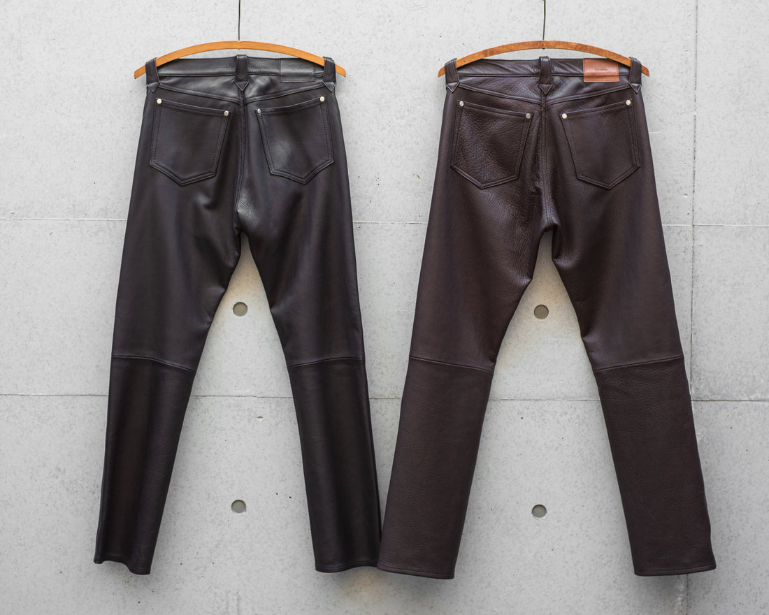 5 POCKET PANTS -GOAT SKIN-