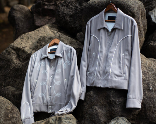 GREIGE COLOR BOLERO JACKET