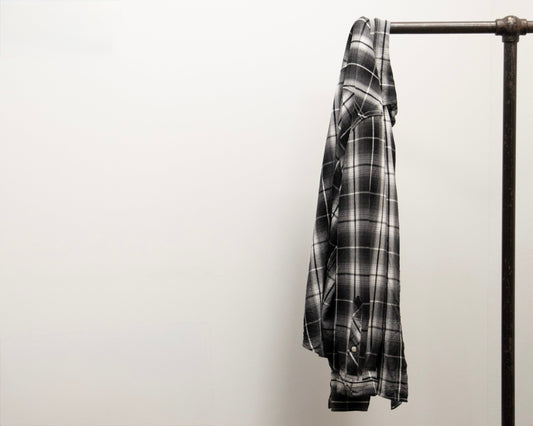 WESTERN SHIRT -OMBRE CHECK RAYON-