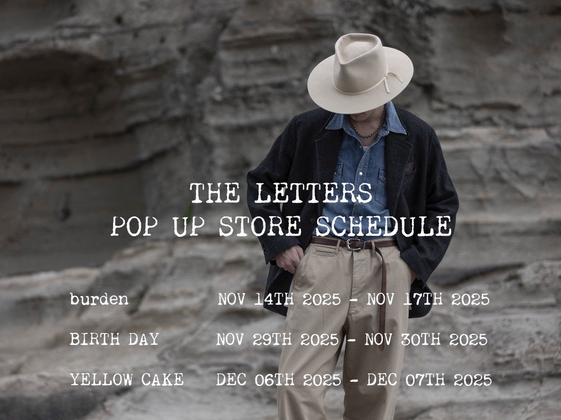 POP UP STORE SCHEDULE