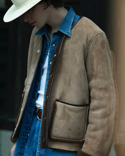 WORKERS JACKET -MOUTON-