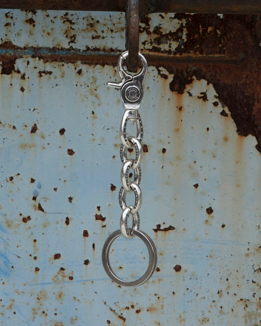 HORSESHOE CLIP CHAIN KEY RING