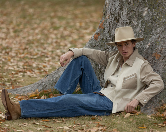 5 POCKET PANTS -USED WASHED DENIM-