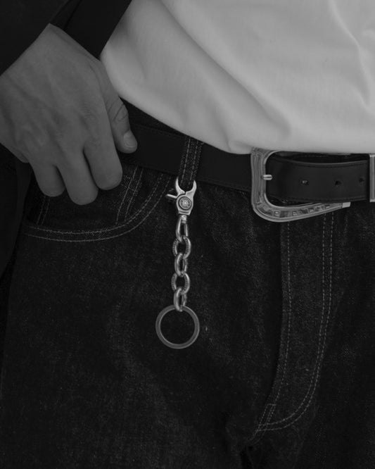 HORSESHOE CLIP CHAIN KEY RING