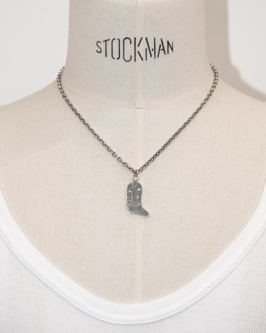 WESTERN BOOTS CHAIN NECKLACE