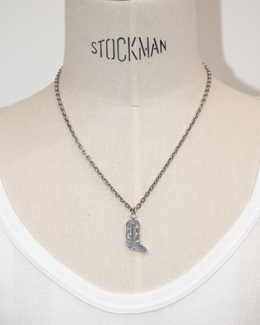WESTERN BOOTS CHAIN NECKLACE