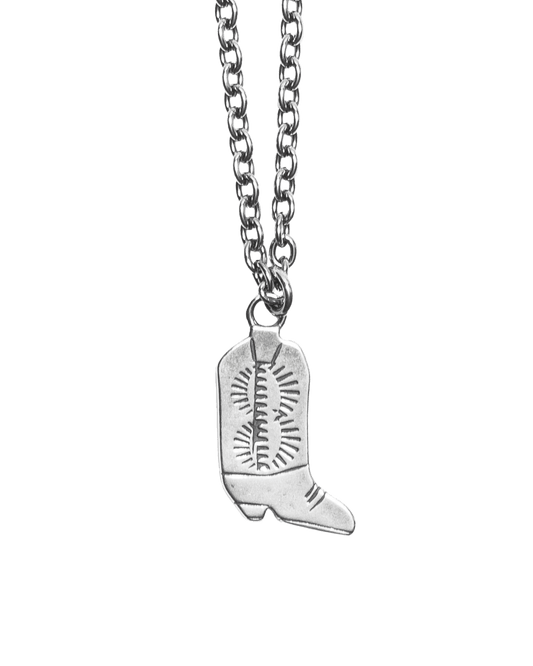 WESTERN BOOTS CHAIN NECKLACE