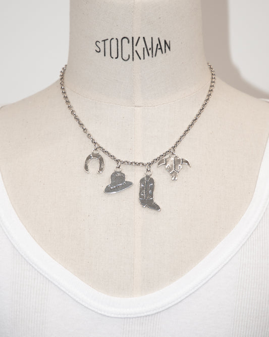 4 PEACE CHAIN NECKLACE