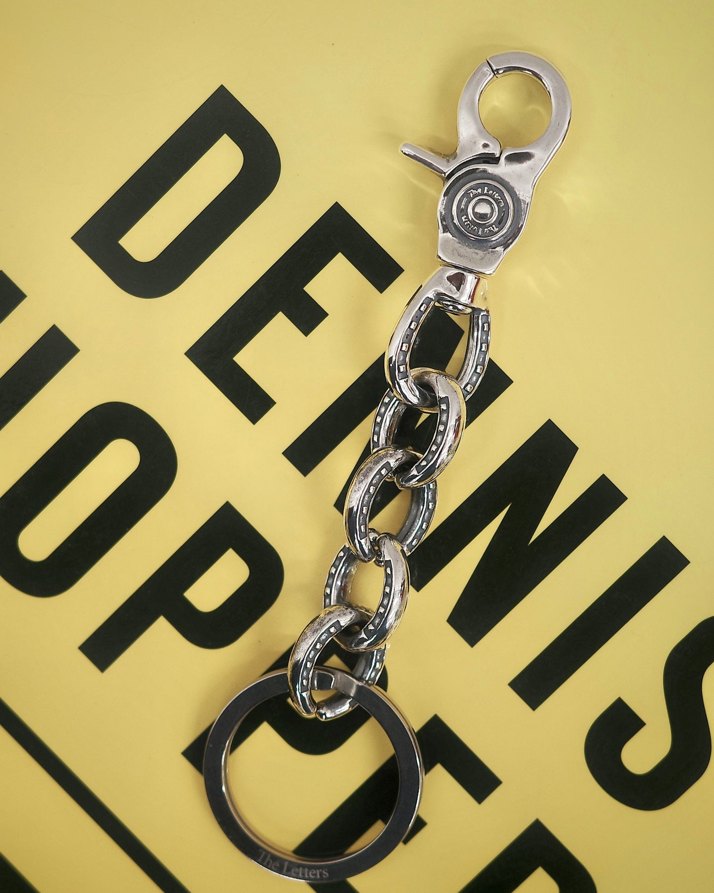 HORSESHOE CLIP CHAIN KEY RING