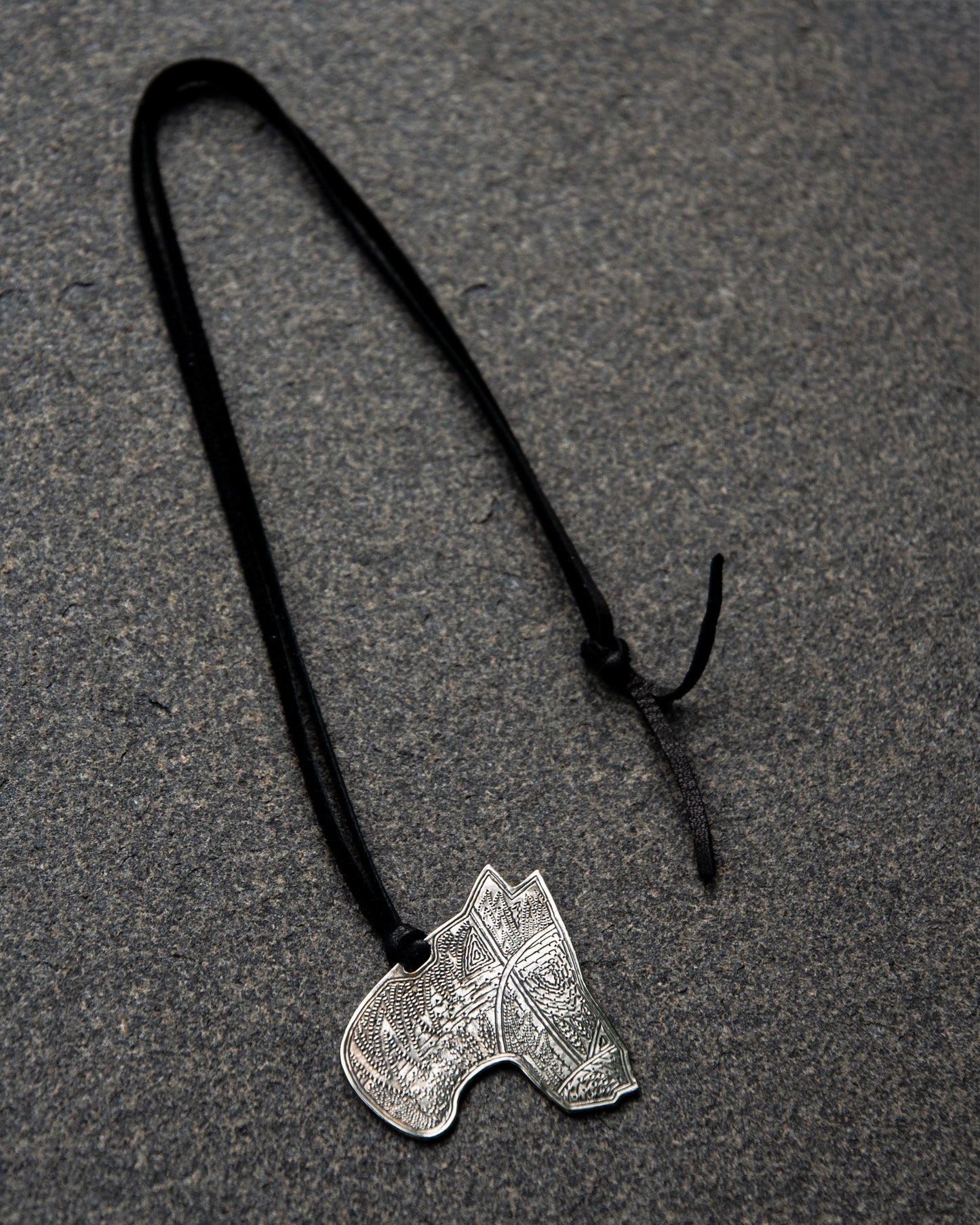 HORSE EMBROIDERY PENDANT