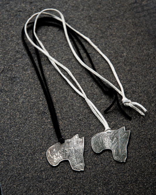 HORSE EMBROIDERY PENDANT