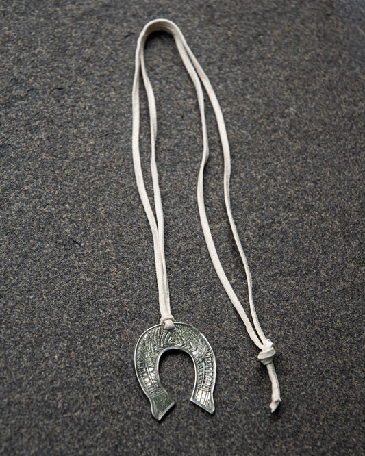 HORSESHOE EMBROIDERY PENDANT