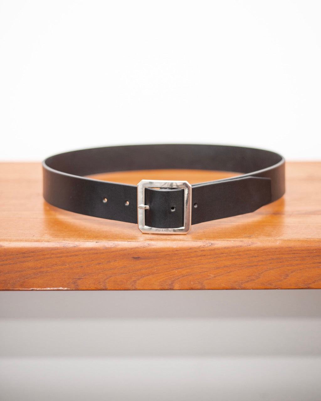 GARRISON BELT -COW HIDE-